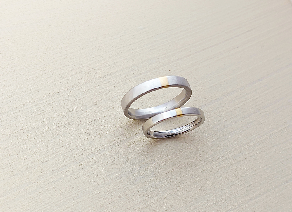 手作り結婚指輪 工程3